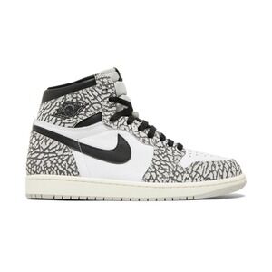 Air Jordan 1 Retro High OG Elephant Tech Grey Sneakers Shoes Y2K Streetwear